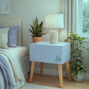 Buro mesa de noche  para niños color azul