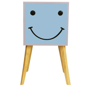 Buro sonrisa  color Azul 60cm altura