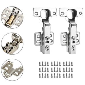 Bisagra bidimensional recta 35mm